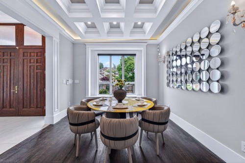 9911 Bates Road, Richmond, BC - Indoor Photo Showing Dining Room