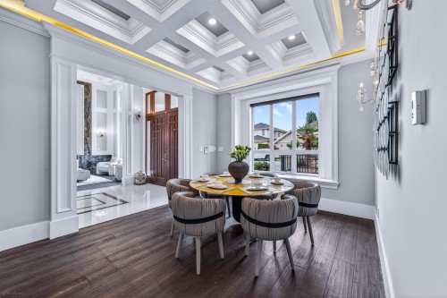 9911 Bates Road, Richmond, BC - Indoor Photo Showing Dining Room