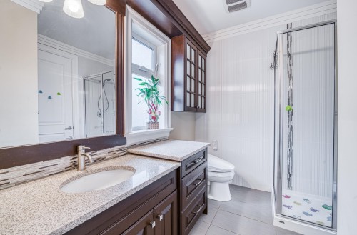 4180 Granville Avenue, Richmond, BC - Indoor Photo Showing Bathroom