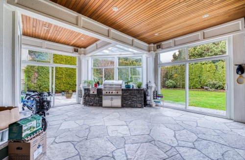 4180 Granville Avenue, Richmond, BC - Outdoor With Deck Patio Veranda With Exterior
