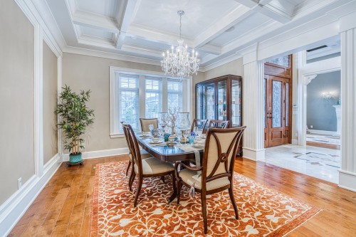 4180 Granville Avenue, Richmond, BC - Indoor Photo Showing Dining Room