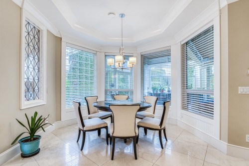 4180 Granville Avenue, Richmond, BC - Indoor Photo Showing Dining Room