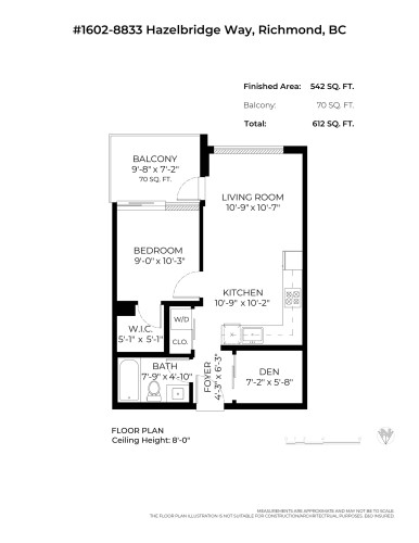 1602-8833 Hazelbridge Way, Richmond, BC - Other