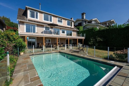 2316 Nelson Avenue, West Vancouver, BC - Outdoor With In Ground Pool With Deck Patio Veranda