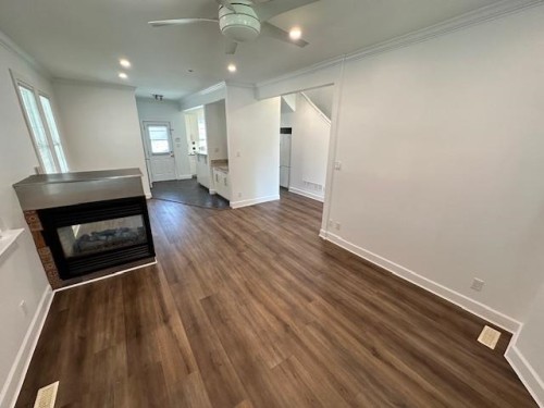 2878 8Th Avenue W, Vancouver, BC - Indoor Photo Showing Other Room With Fireplace