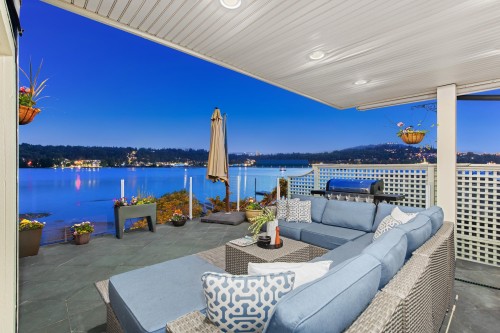 648 Alderside Road, Port Moody, BC - Outdoor With Body Of Water With Deck Patio Veranda With Exterior