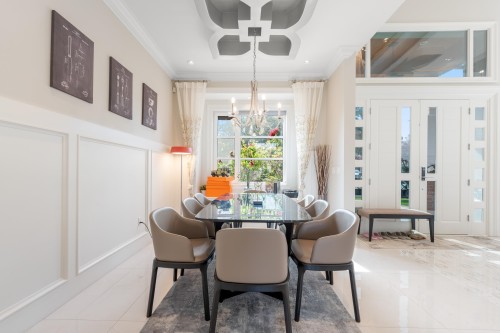 7160 Parry Street, Richmond, BC - Indoor Photo Showing Dining Room