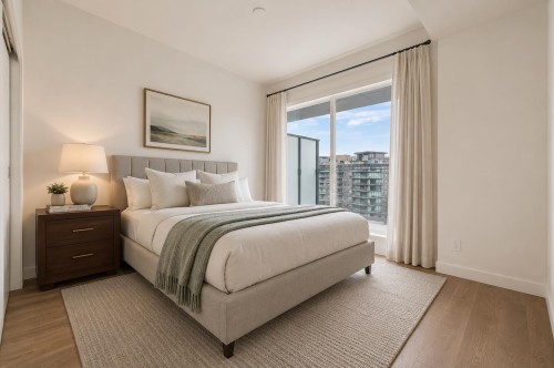 1113-6811 Pearson Way, Richmond, BC - Indoor Photo Showing Bedroom