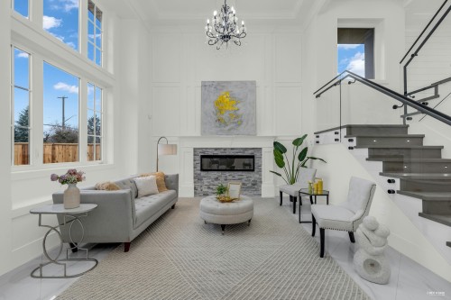 3651 Francis Road, Richmond, BC - Indoor With Fireplace