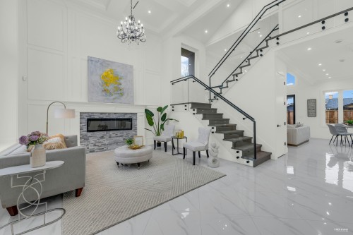3651 Francis Road, Richmond, BC - Indoor With Fireplace