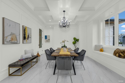3651 Francis Road, Richmond, BC - Indoor Photo Showing Dining Room