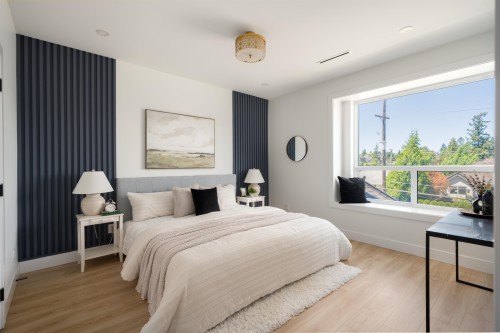 1-122 Eighth Avenue, New Westminster, BC - Indoor Photo Showing Bedroom