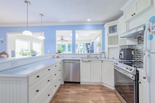 1780 Greenmount Avenue, Port Coquitlam, BC - Indoor Photo Showing Kitchen With Double Sink With Upgraded Kitchen