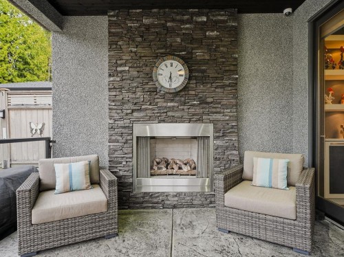4507 Percival Avenue, Burnaby, BC -  With Fireplace With Deck Patio Veranda With Exterior