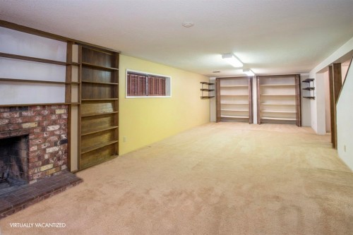 6857 Laburnum Street, Vancouver, BC - Indoor Photo Showing Other Room With Fireplace