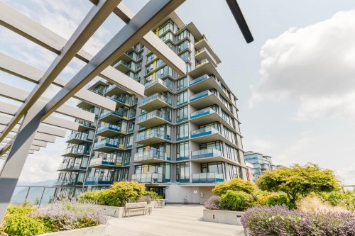 909-8850 University Crescent, Burnaby, BC - Outdoor With Balcony With Facade