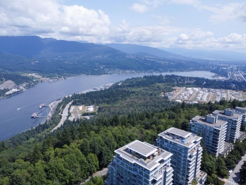 909-8850 University Crescent, Burnaby, BC - Outdoor With Body Of Water With View