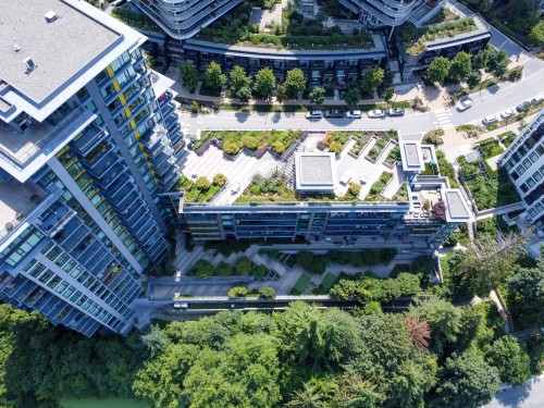 909-8850 University Crescent, Burnaby, BC - Outdoor With View