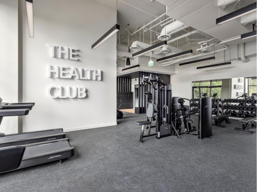 1003-2135 Springer Avenue, Burnaby, BC - Indoor Photo Showing Gym Room