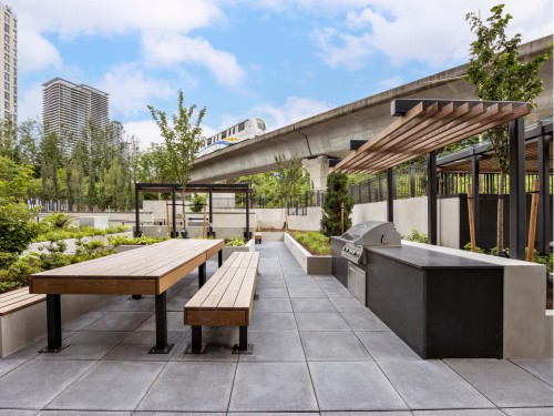 1003-2135 Springer Avenue, Burnaby, BC - Outdoor With Deck Patio Veranda