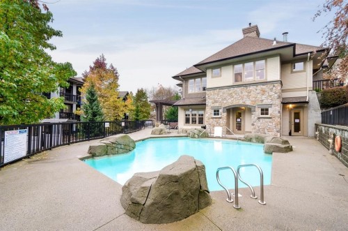408-2959 Silver Springs Boulevard, Coquitlam, BC - Outdoor With In Ground Pool