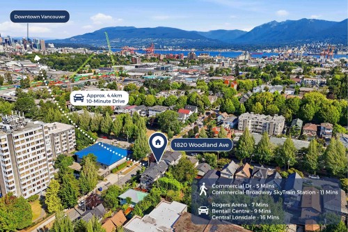 1820 Woodland Drive, Vancouver, BC - Outdoor With View