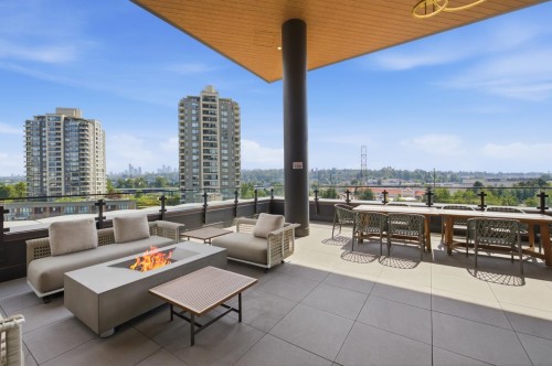 602-4168 Lougheed Highway, Burnaby, BC - Outdoor With Deck Patio Veranda With View With Exterior