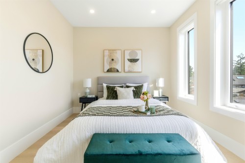 2-1826 2Nd Avenue E, Vancouver, BC - Indoor Photo Showing Bedroom