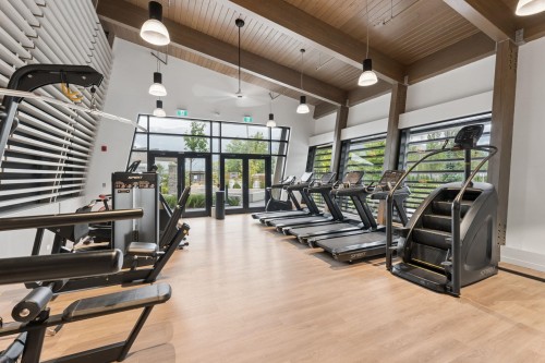 421-1500 Scott Crescent, Squamish, BC - Indoor Photo Showing Gym Room