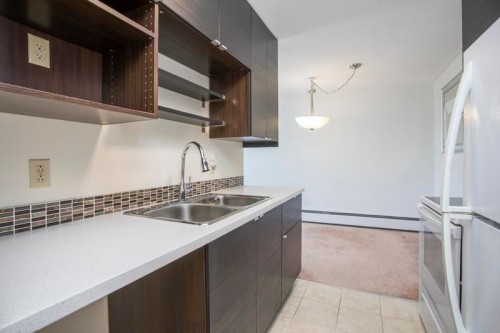 202-8040 Ryan Road, Richmond, BC - Indoor Photo Showing Kitchen With Double Sink