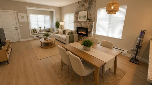 111-368 Ellesmere Avenue, Burnaby, BC - Indoor With Fireplace