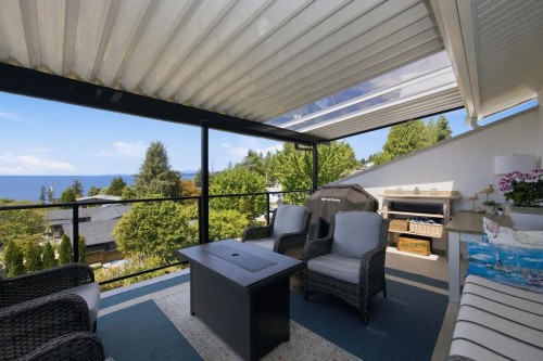 5111 Bay Road, Sechelt, BC - Outdoor With Body Of Water With Deck Patio Veranda With Exterior