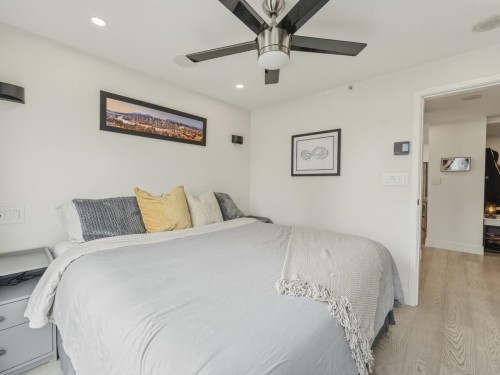 3106-1495 Richards Street, Vancouver, BC - Indoor Photo Showing Bedroom