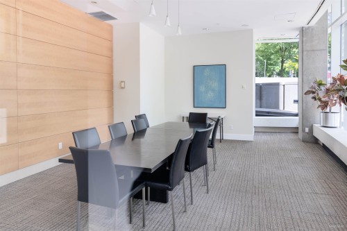 3106-1495 Richards Street, Vancouver, BC - Indoor Photo Showing Dining Room