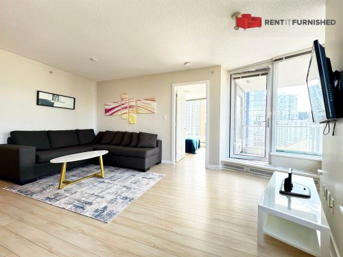 188 Keefer Place, Vancouver, BC - Indoor Photo Showing Living Room