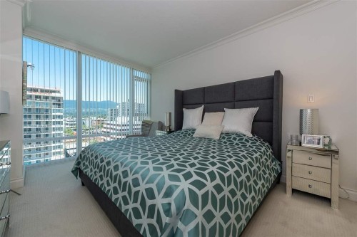 1003-133 Esplanade E, North Vancouver, BC - Indoor Photo Showing Bedroom