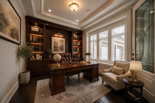 10320 Dennis Crescent, Richmond, BC - Indoor Photo Showing Office