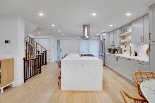 2159 Mcmullen Avenue, Vancouver, BC - Indoor Photo Showing Kitchen With Upgraded Kitchen