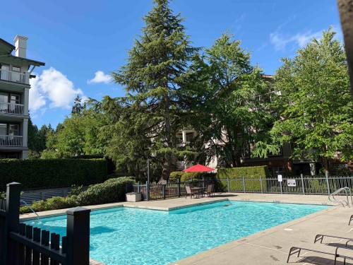 103-4883 Maclure Mews, Vancouver, BC - Outdoor With In Ground Pool With Backyard