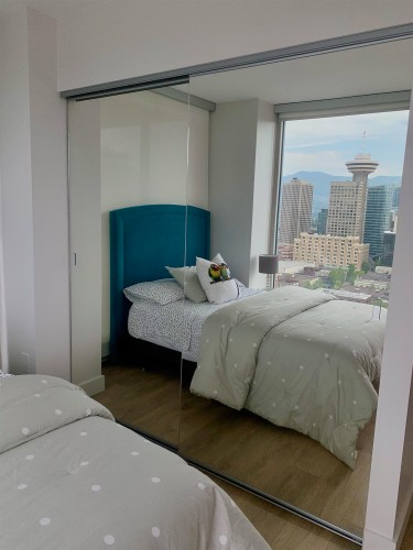 3102-183 Keefer Place, Vancouver, BC - Indoor Photo Showing Bedroom