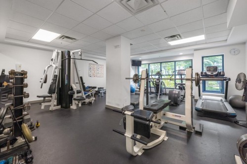 3102-183 Keefer Place, Vancouver, BC - Indoor Photo Showing Gym Room