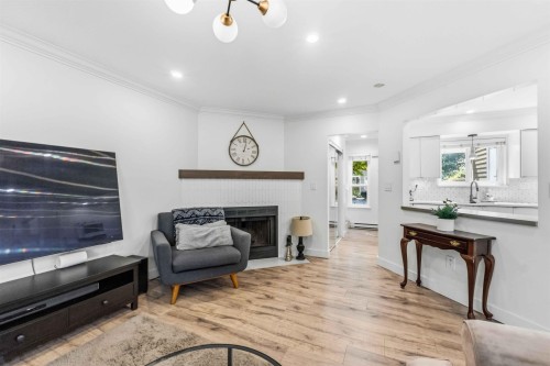11-7400 Minoru Boulevard, Richmond, BC - Indoor With Fireplace