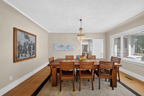4655 6Th Avenue W, Vancouver, BC - Indoor Photo Showing Dining Room