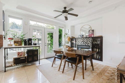2018 12Th Avenue E, Vancouver, BC - Indoor Photo Showing Dining Room