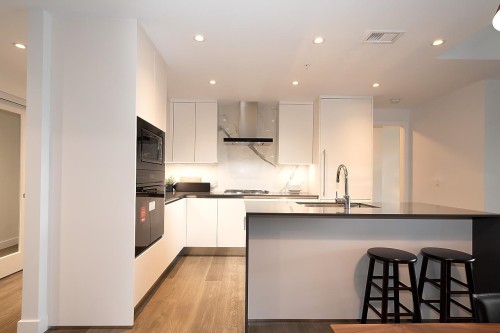 201-717 17Th Avenue W, Vancouver, BC - Indoor Photo Showing Kitchen With Upgraded Kitchen