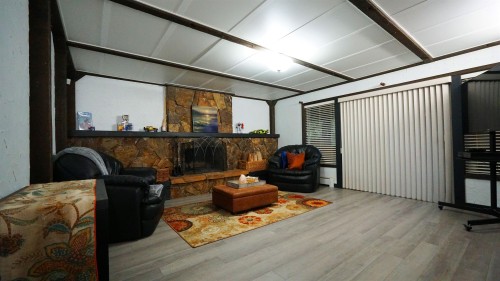 25855 112 Avenue, Maple Ridge, BC - Indoor Photo Showing Other Room With Fireplace