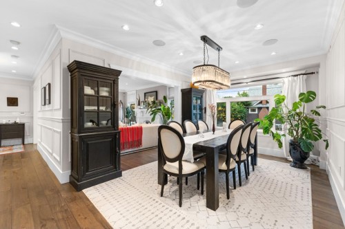 3095 5Th Avenue W, Vancouver, BC - Indoor Photo Showing Dining Room