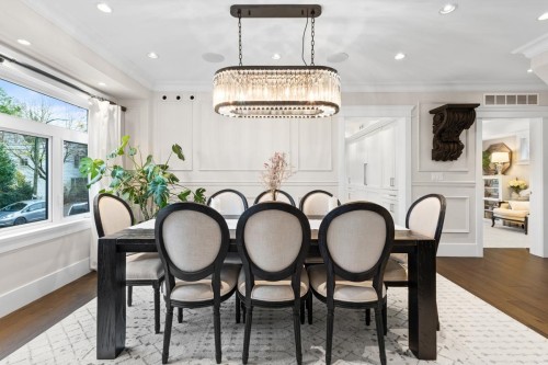 3095 5Th Avenue W, Vancouver, BC - Indoor Photo Showing Dining Room