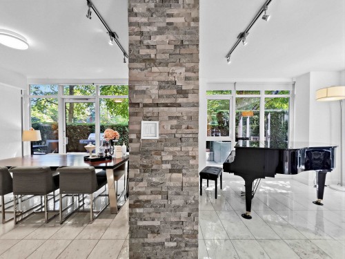 1211 Cordova Street W, Vancouver, BC - Indoor Photo Showing Dining Room