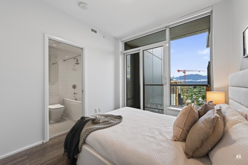 2709-1955 Alpha Way, Burnaby, BC - Indoor Photo Showing Bedroom
